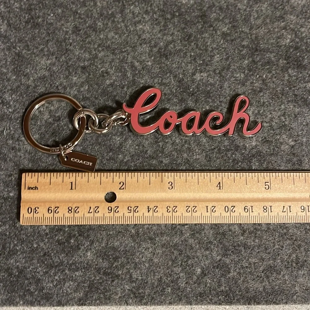 Maroon Coach Keychain